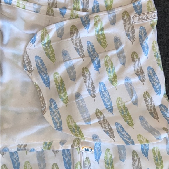 Halo Pajamas Halo Feather Sleepsack Swaddle With Zippervelcro